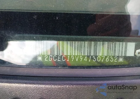 2004 Chevrolet Silverado 1500 Ls from USA, damaged, VIN 2GCEC19V941307632